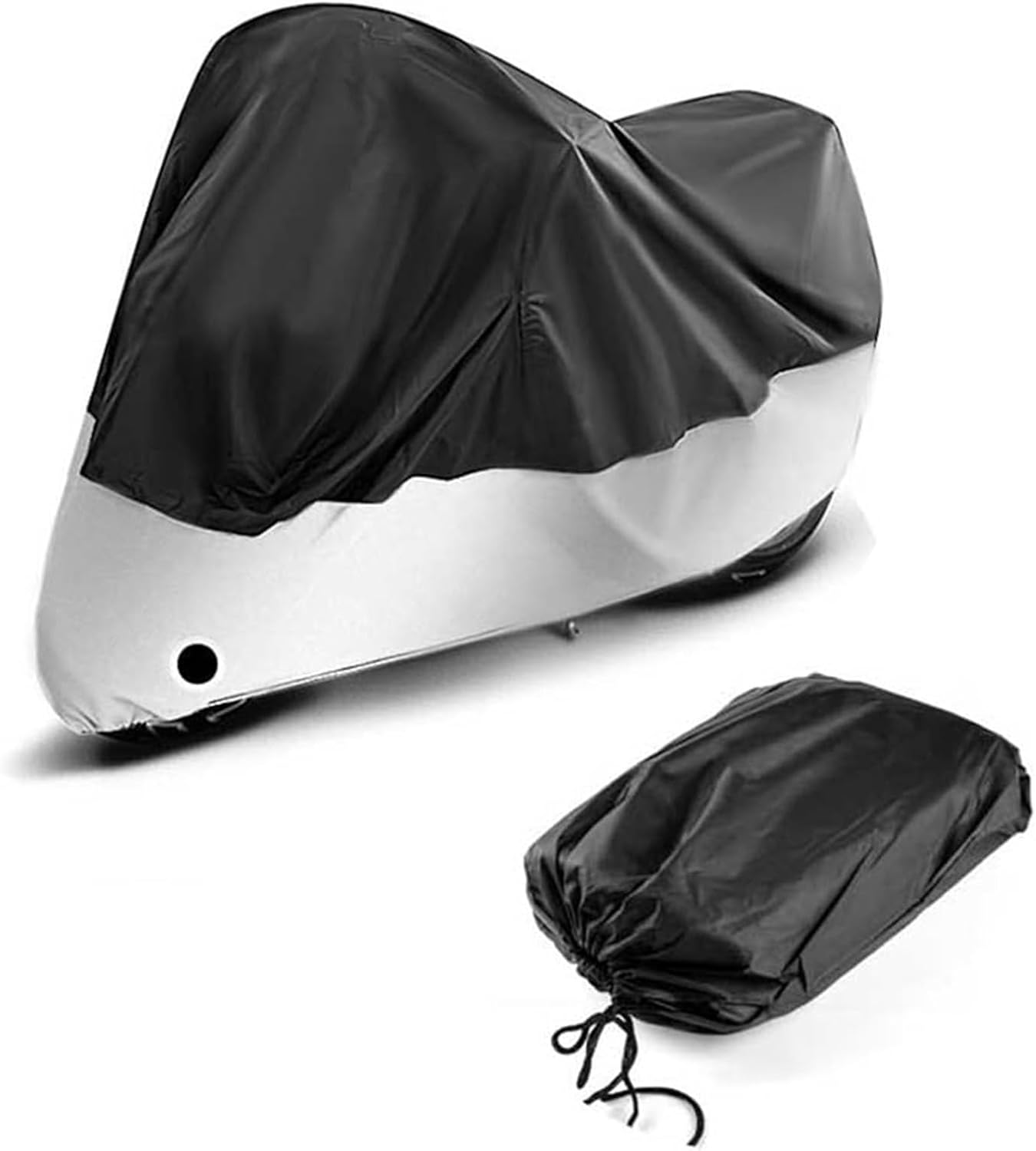Motorcycle Cover for Ducati Panigale V2 2020-2024 2025 Protection from Sun Rain Durable Waterproof Outdoor Moped Cover Breathable Protection Accessories Blacksilver