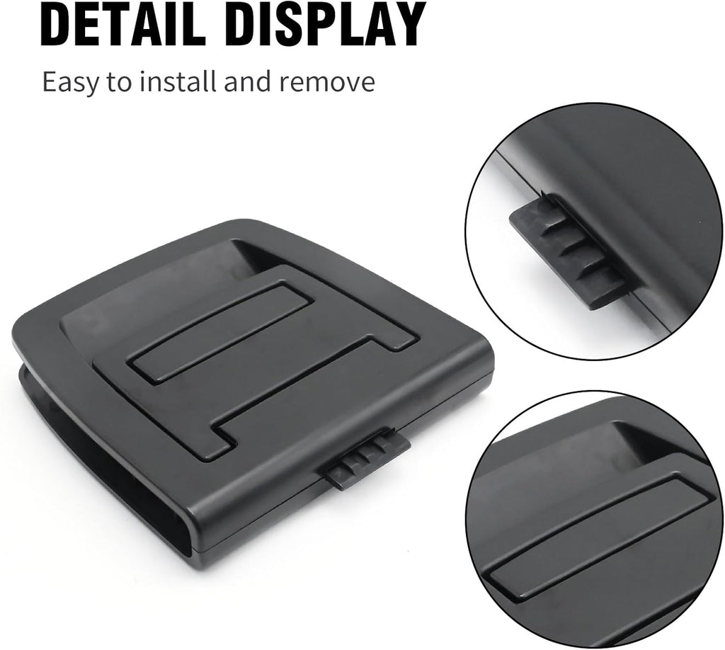 UOIENRT 51479120283 Trunk Mat Carpet Handle, Rear Trunk Mat Floor Carpet Handle, Replacement for BMW 5' E60 2003-2009, X5 E70 2006-2013, X6 E71 2006-2014(Black)