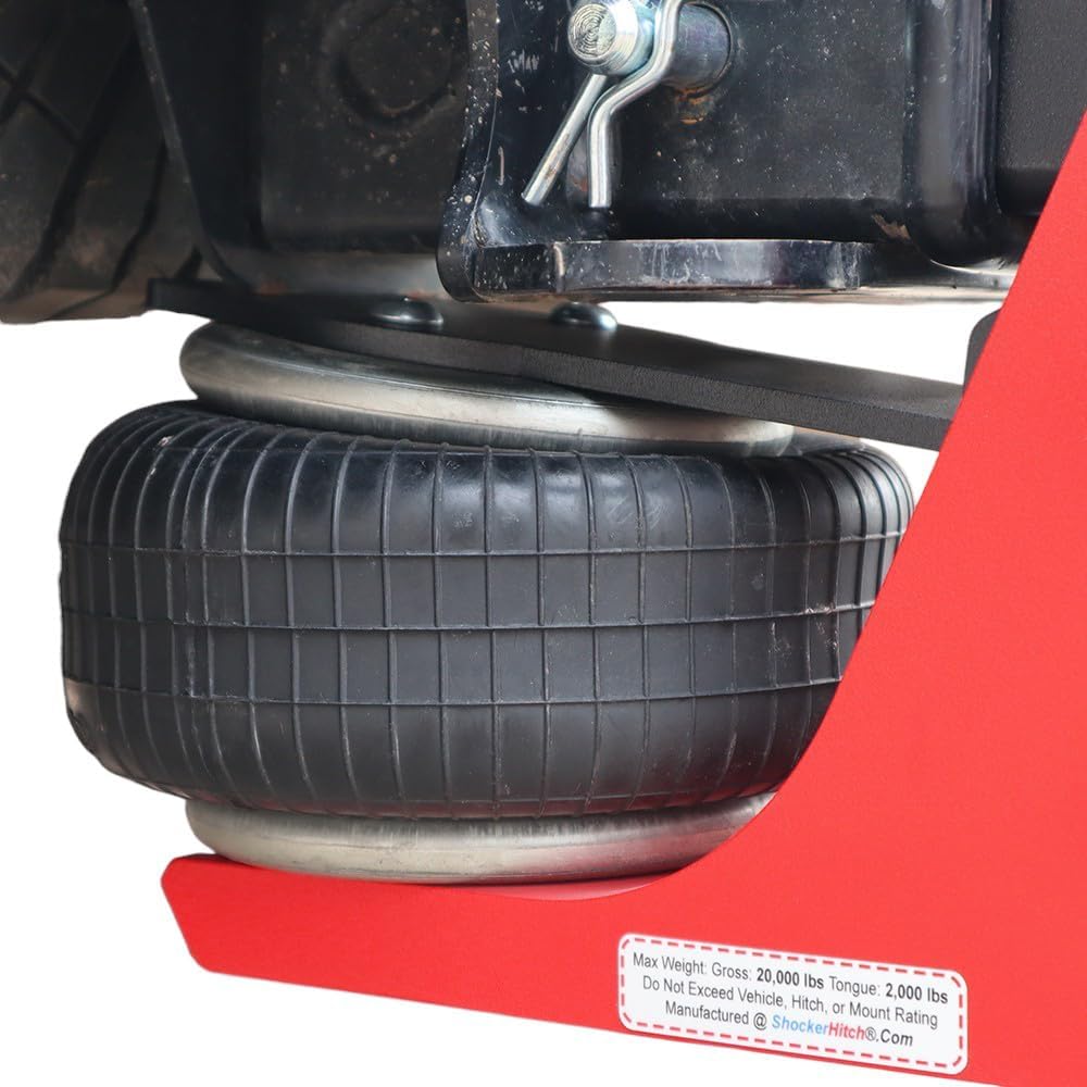 Shocker HD 20K Air Hitch & Farm Mount Towing Kit Fits 2-1/2" Hitch. Has, Pintle Hook, Drawbar & Clevis