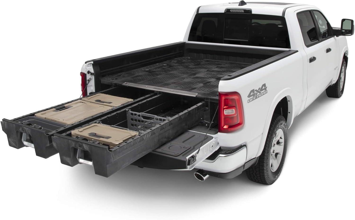 DECKED Truck Bed Storage System Includes System Accessories | Compatible with RAM 1500 (2009-2018) & RAM 1500 Classic Edition (2019-Current) 5'7" Bed