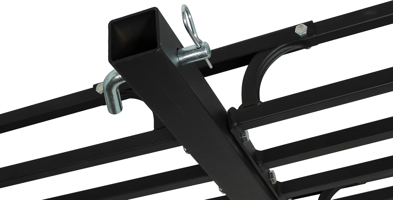 Camco Hitch Mount Cargo Carrier (48475) For 2 Inch Receivers
