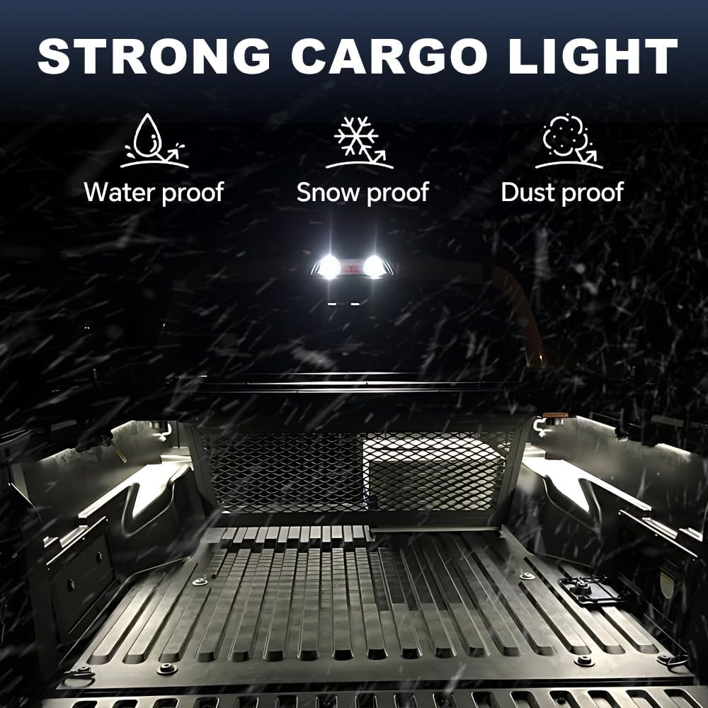 PIT66 3rd Brake Light Fit 2004-2008 Ford F150 | Fit 04-08 Ford F150 High Mount Center Rear Roof Third Cargo Light Parking Light Halogen Clear/Red Lens Tercera luz de freno
