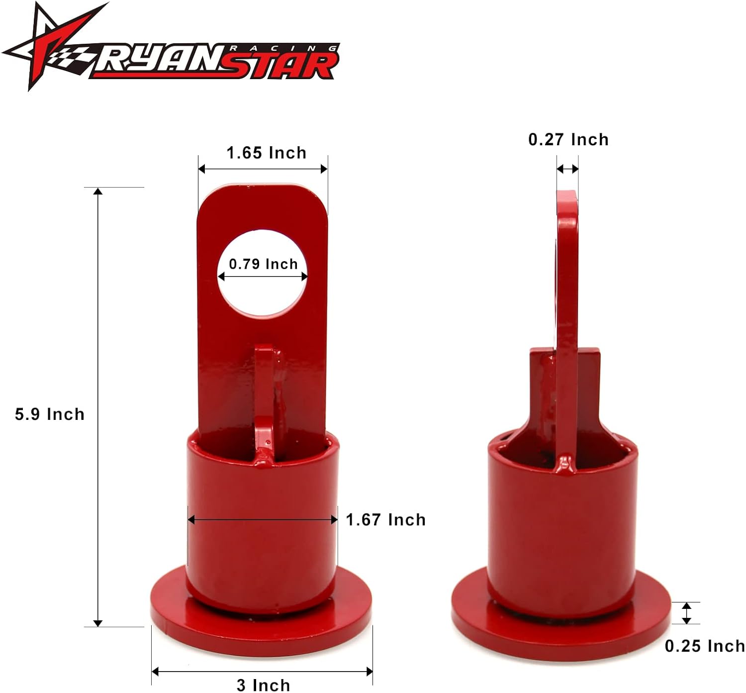 RYANSTAR RACING 5th Wheel Lifting Hook Wheel Hitch Trailer 5th Wheel Lifting Bracket Replace #6100