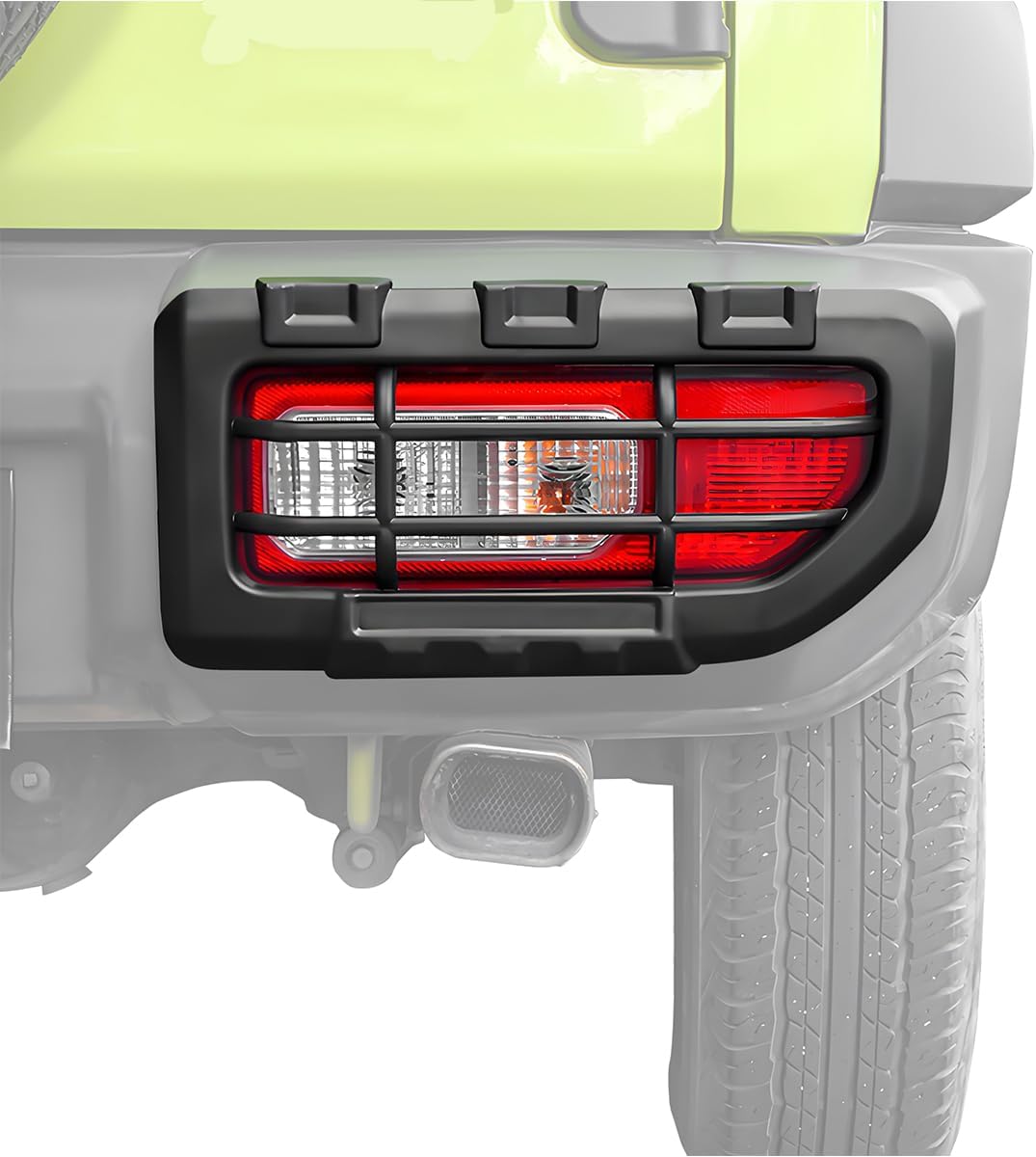Tail Light Decoration Covers Rear Taillight Guard Trim for Suzuki Jimny 2019-2025 Car Lamp Protector Exterior Accessories Black H