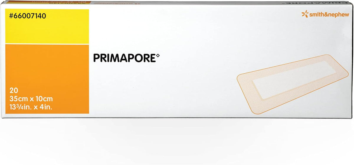 smith+nephew primapore adhesive 35x10cm ctn 20, main product view