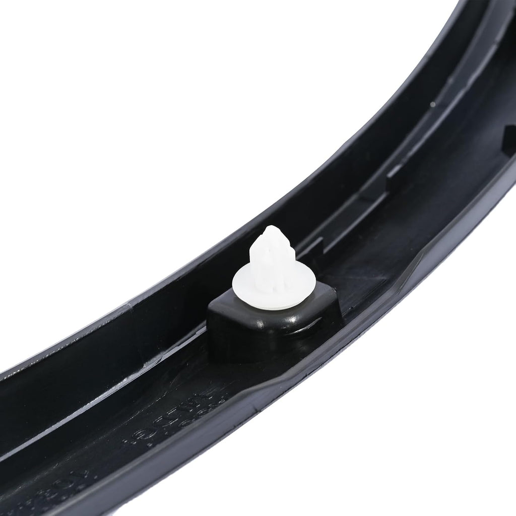Front Right Passenger Side Fender Wheel Flare Molding w/Sensor Hole 1035289-00-L Fit for Tesla Model X 2016 2017 2018 2019 2020 2021 Black Wheel Molding Trim Replace 1034430-00-F 103528900L