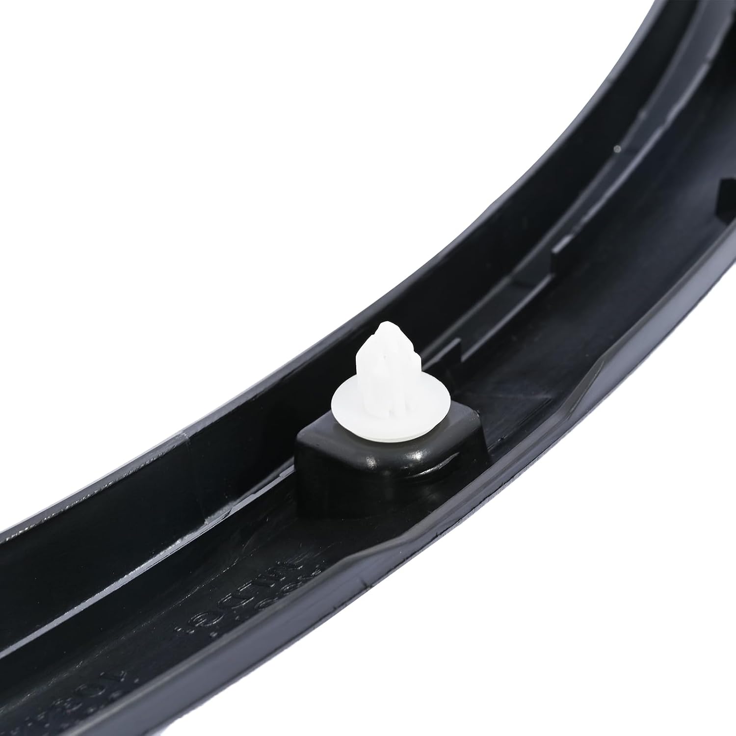 Front Right Passenger Side Fender Wheel Flare Molding w/Sensor Hole 1035289-00-L Fit for Tesla Model X 2016 2017 2018 2019 2020 2021 Black Wheel Molding Trim Replace 1034430-00-F 103528900L
