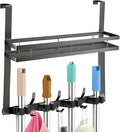 Broom Holder Over The Door Over Door Broom and Mop Rack Over The Door Hooks by EARLESSBEAR