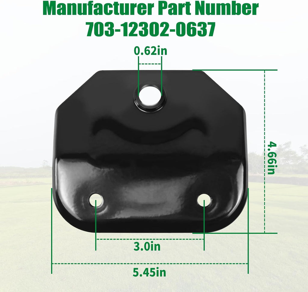 703-12302-0637 Hitch Plate Compatible with Cub Cadet ZT1 ZT2 ZT3 Heavy Duty Zero Turn Mower, Universal Towing Hitch Kit Fit for Cub C-ated Ultima ZT1 42 46 50 54 ZT2 & ZT3 Lawn Mower Trailer Tow Hitch