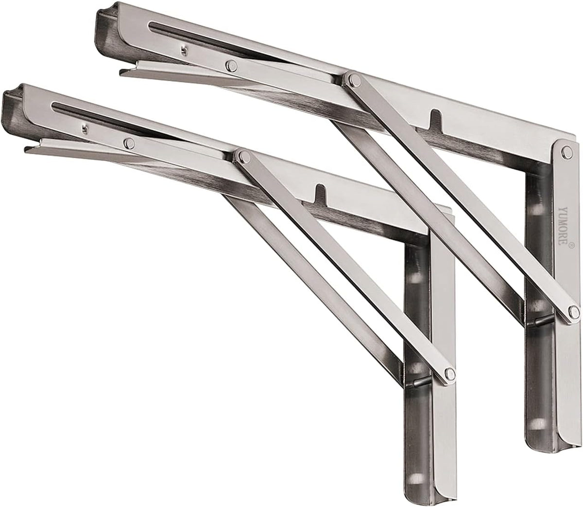 yumore folding shelf brackets 12", max load: 330lb, main product view