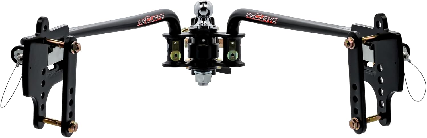 Camco Eaz-Lift ReCurve R3 Weight Distribution Hitch, 1200 lb Kit with 2 5/16″ Ball