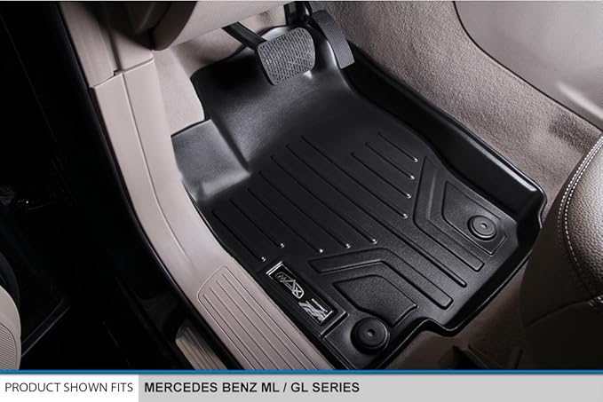 SMARTLINER Custom Fit Floor Mats 2 Row Liner Set - Image 2