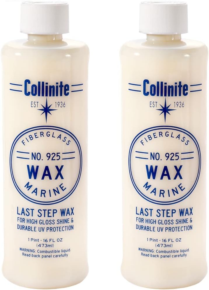 Collinite 925 Fiberglass Boat Wax 16 oz - 2 Pack