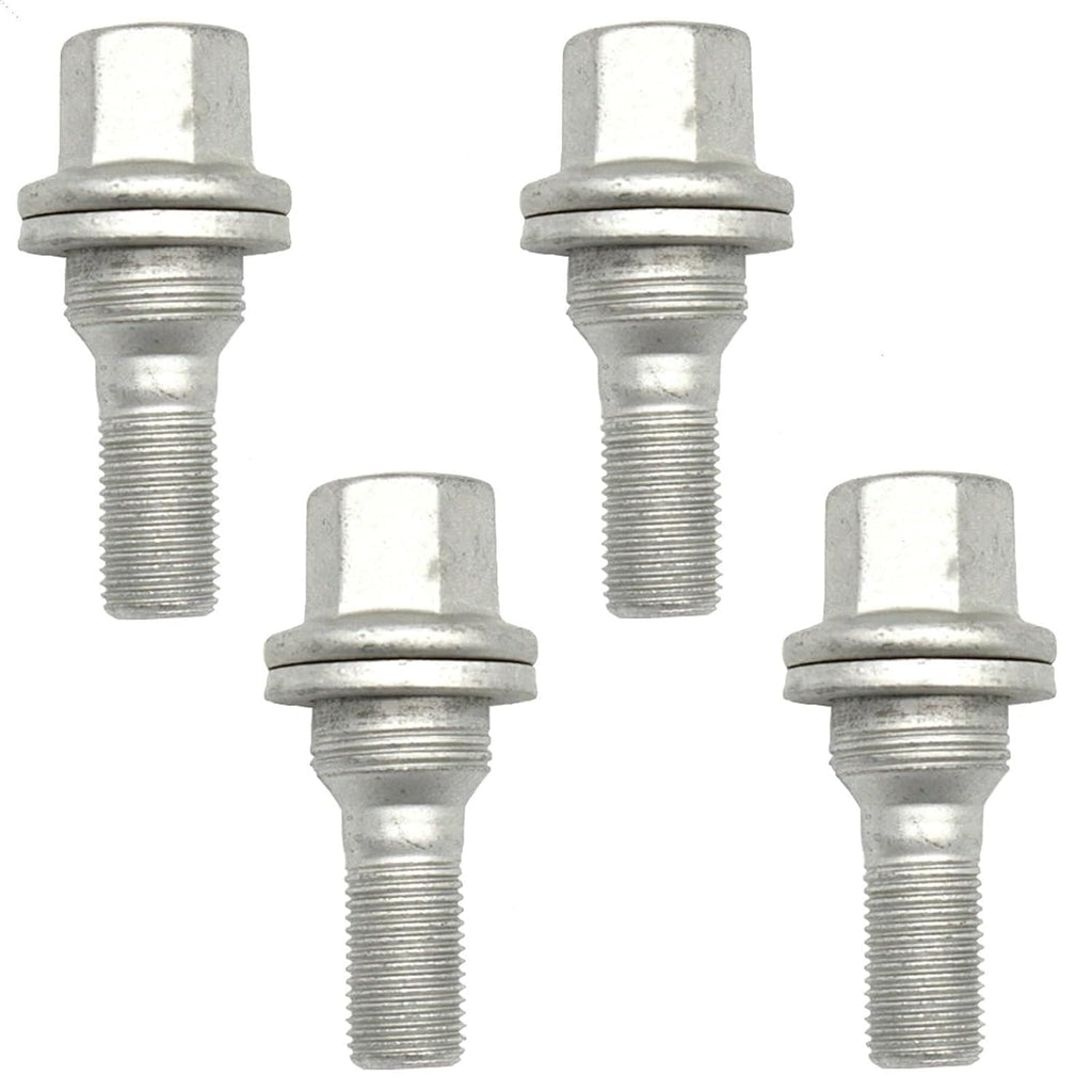 Car Wheel Studs Compatible with Peugeot for 1007 2005 2006 2007 2008 2009 for 3008 2009-2016 OEM 9644576680 4Pcs Car Tire Wheel Studs Bolts Nuts