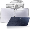Windshield Sun Shade Umbrella for 2021-2025 Volkswagen VW ID.4 Accessories: by HIMUMOY