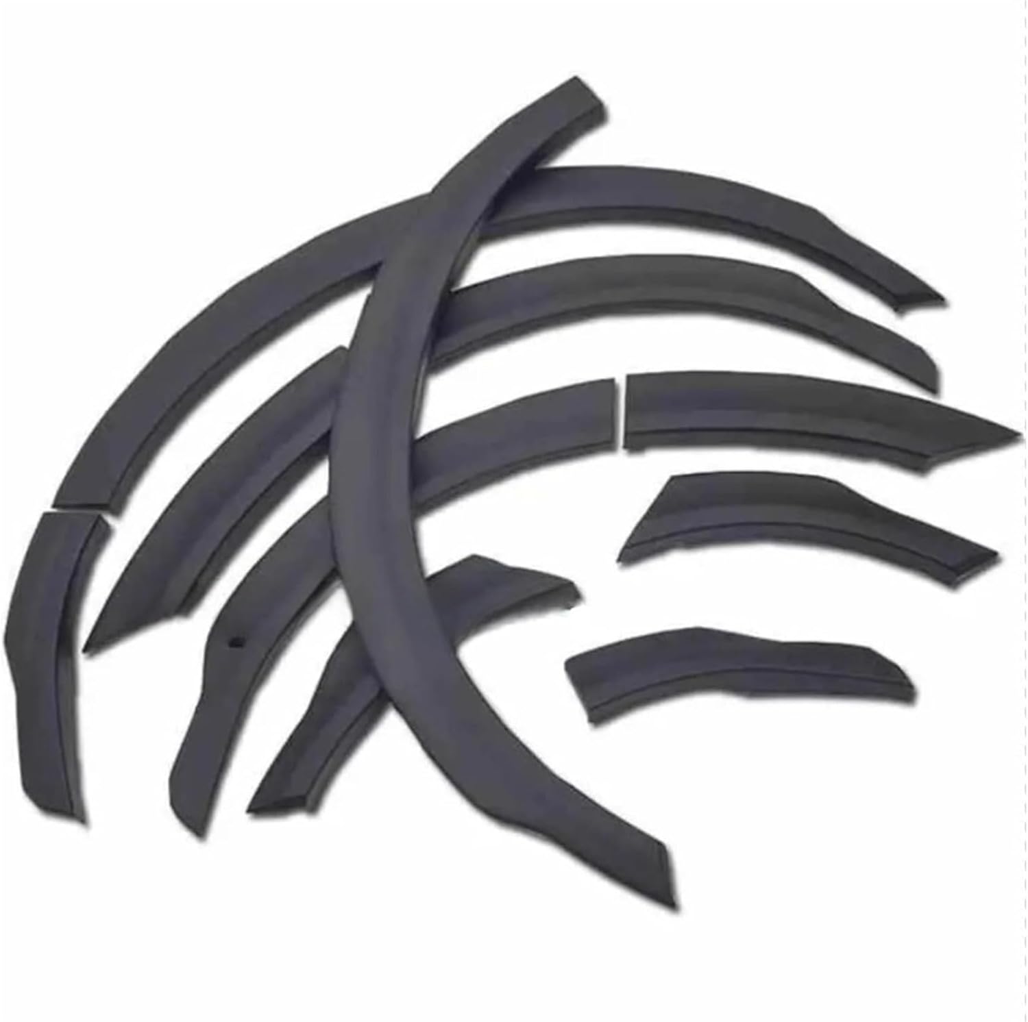 10pcs Modified Wheel Arch Trims Eyebrow Round Arc Fender Flares Body Accessories YJ, Compatible For Subaru Forester 2013 2014 2015 2016 2018
