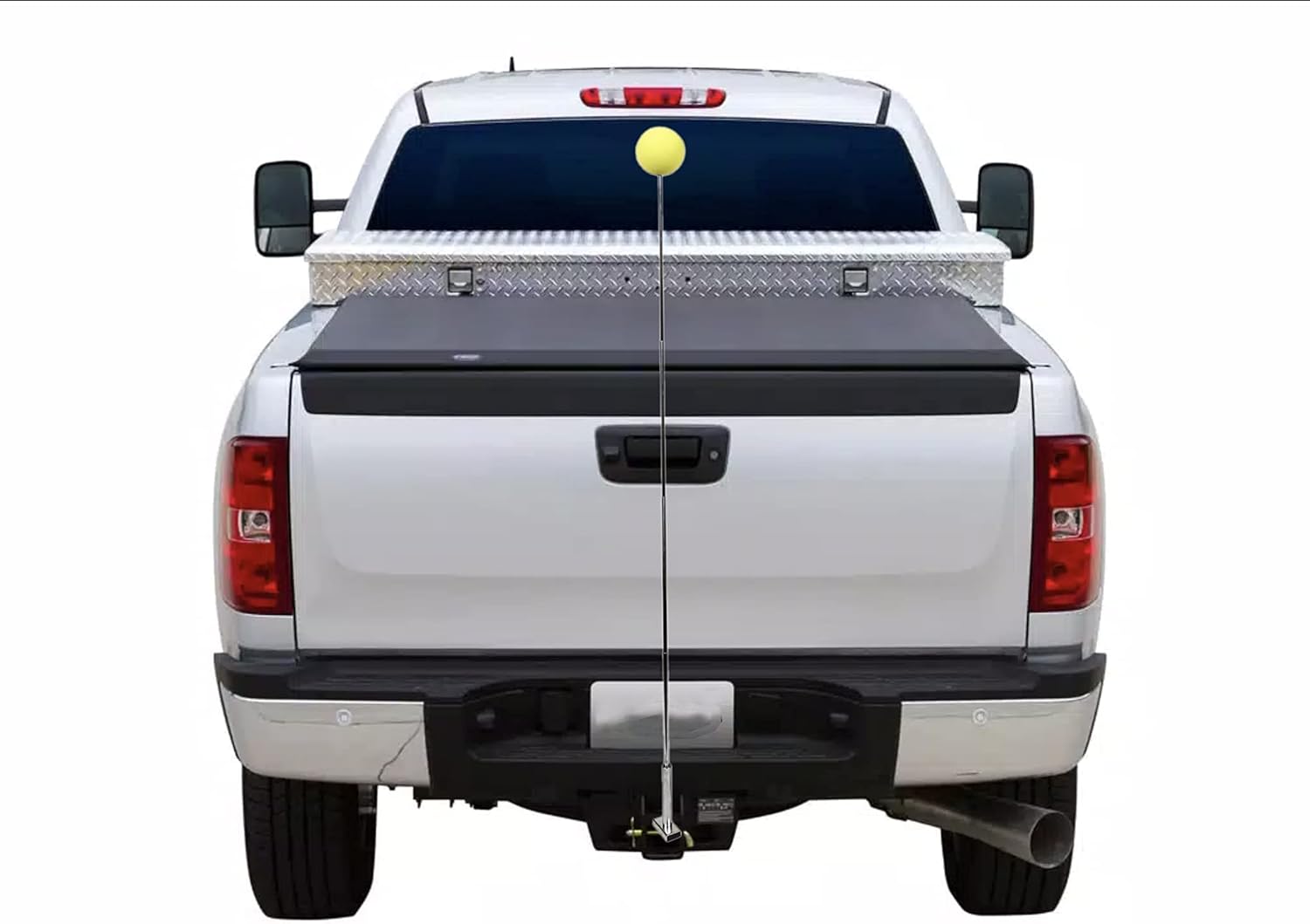 JOUNJIP 52 inch Magnetic Trailer Hitch Alignment Kit - [Upgraded] Wider Base for Boat Camper Horse Trailer RV Hitching Towing Accessories -Adjustable Guide Poles Extend Up to 52” - 2 pcs