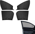 4Pcs Automotive Side Window Screens Mosquito Net for GMC Terrain 2018 2019 2020 2021 2022 2023 2024, Rear Front Door Sunshades Breathable Camping Travel Blocker,SUV