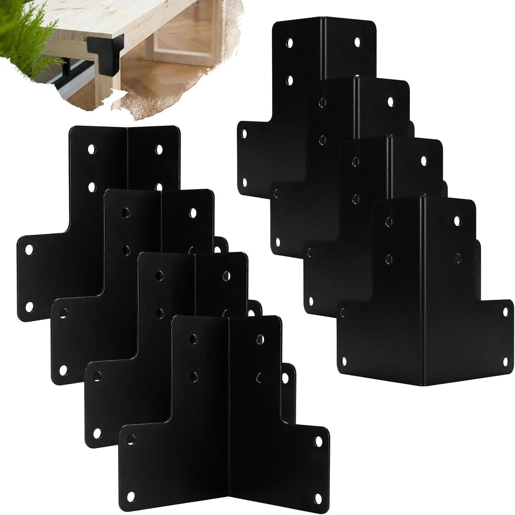 sturdy steel corner brackets, workbench brackets kit with, main product view