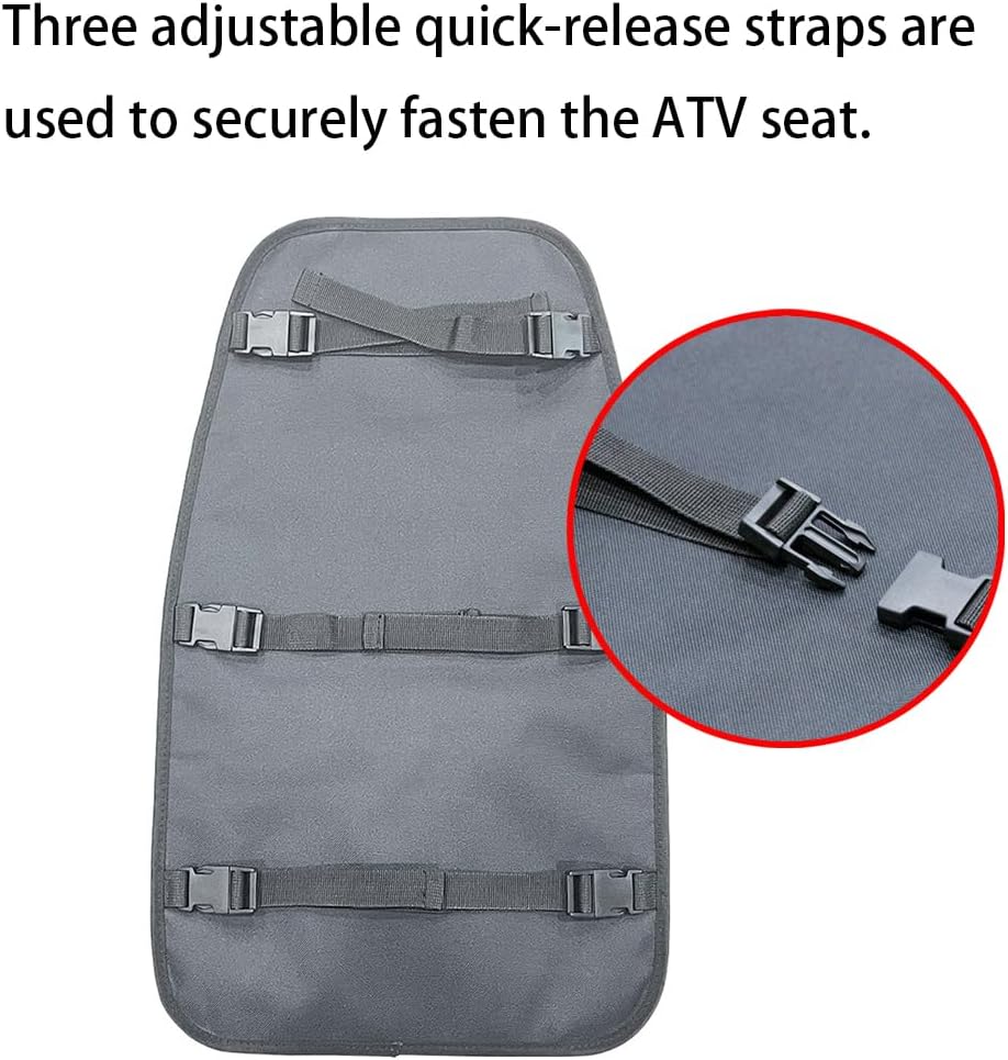 ATV Comfort Seat Pad for Tao Motor Bull 200 / 200S 2018-2022 2023 2024 2025 2026 Riding ATV Cushion Breathable Anti Slip Easy Install Four Wheeler Seat Pad