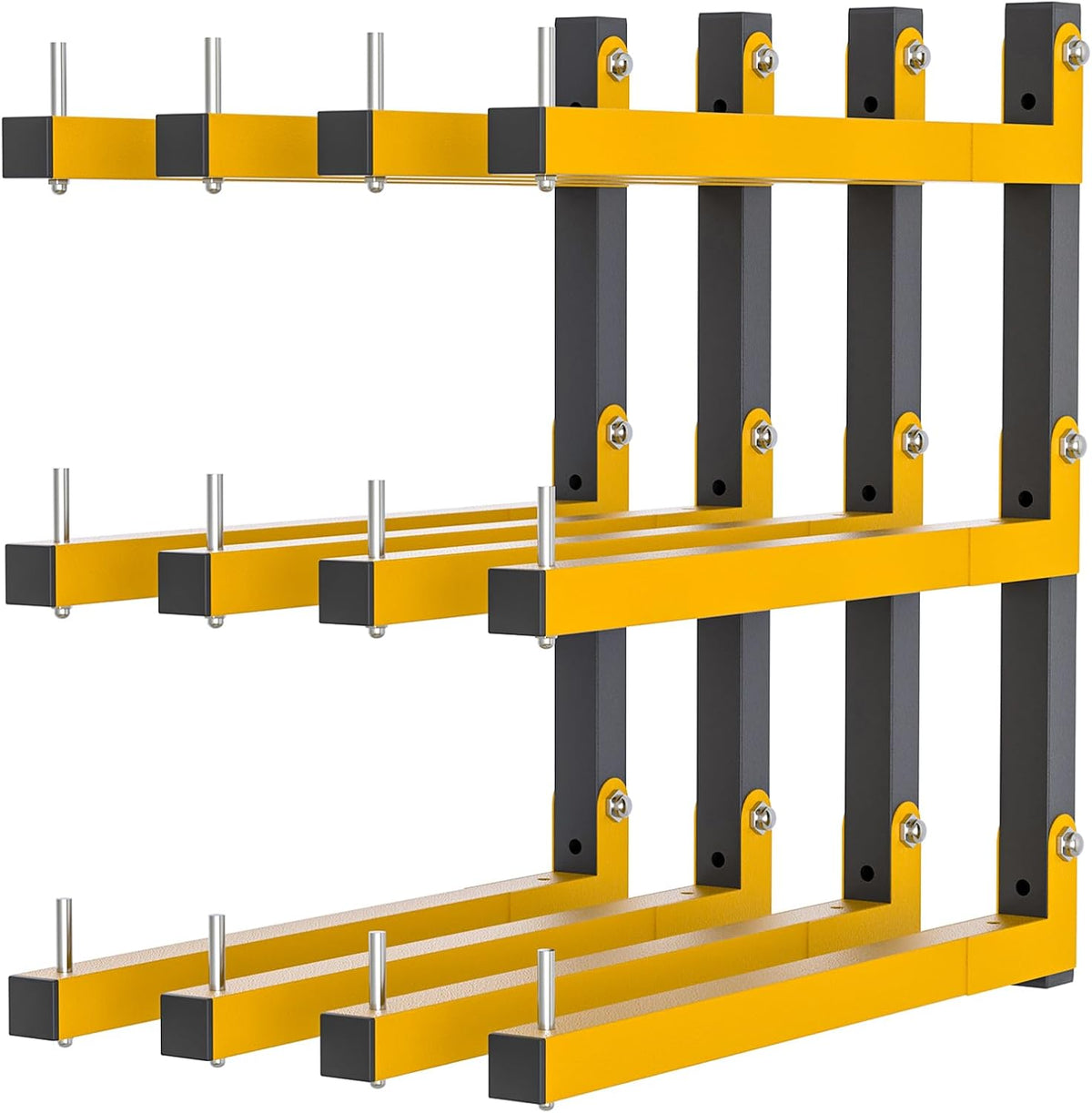 lumber storage rack wall mount wood organizer storage, main product view