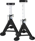 HKTE 4 Ton Heavy Duty Jack Stands, Security Locking Pins, 000 lbs Capacity by HKTETOOLSEQUIPMENT