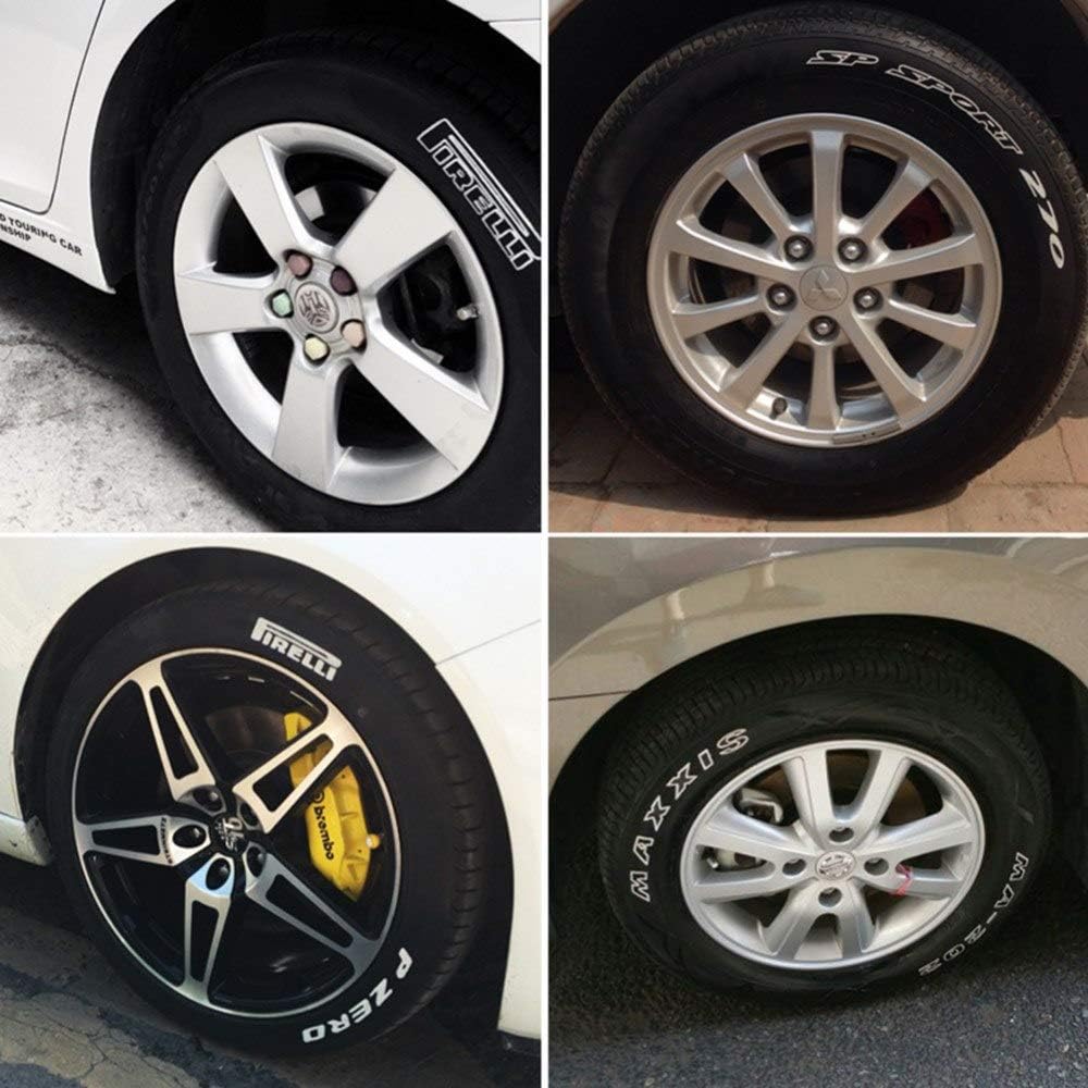 Mc-006 Touchup Paint Pen Cool White Large Volume Letter Marking Pen Marker for Car Tires