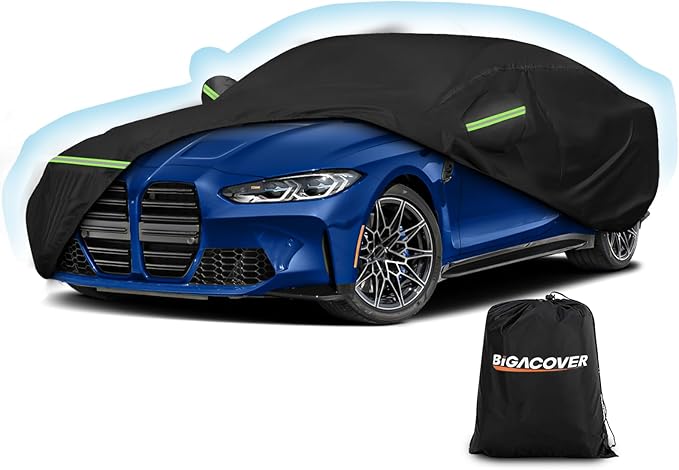 Car Cover for BMW M4/ 4 Series 420i 428i 430i 435i 440i /4 Coupe 2014-2024 by BIGACOVER