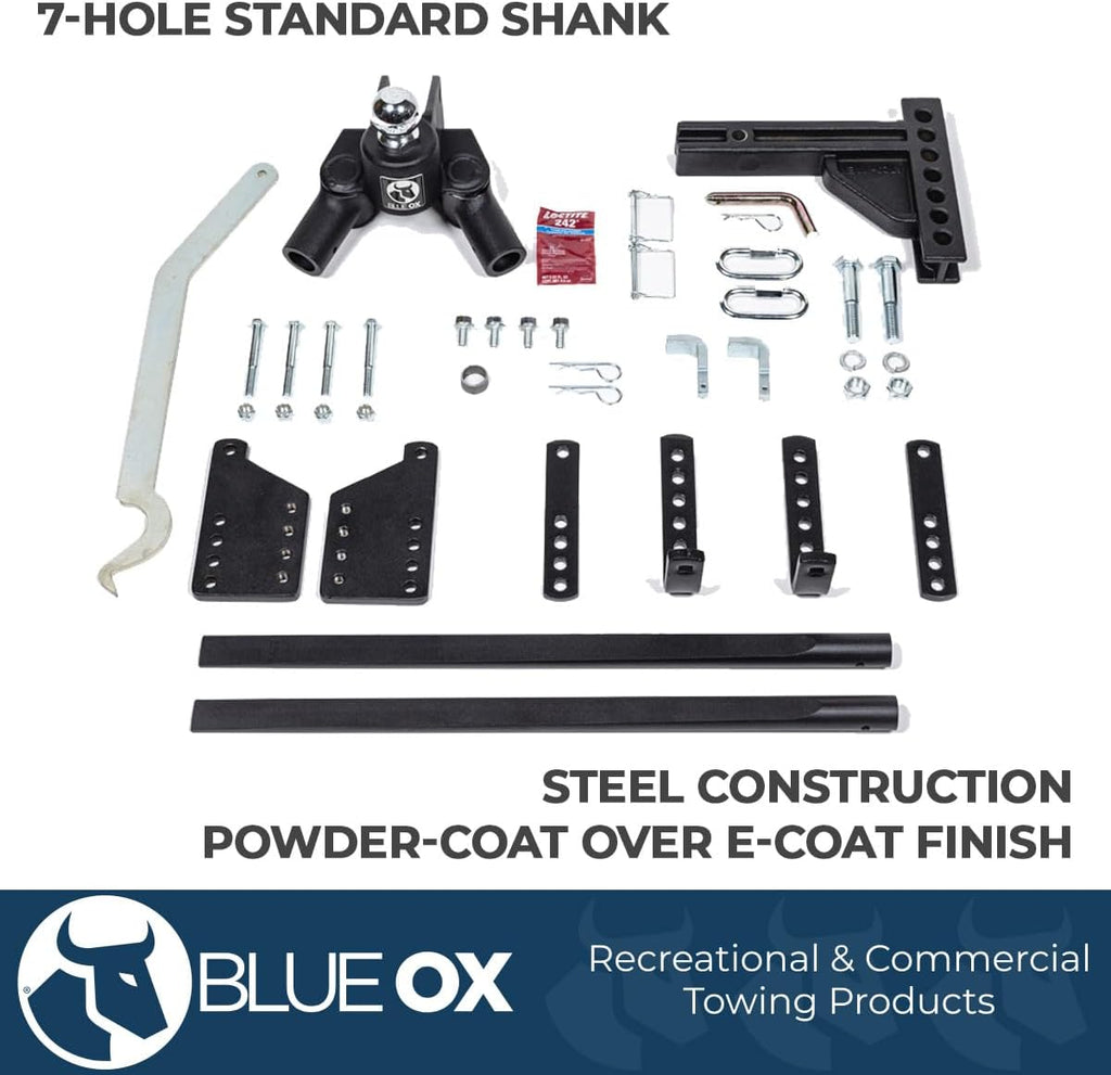 Blue Ox BXW0850 TrackPro Weight Distribution Hitch - 8,000 GTW/800 TW