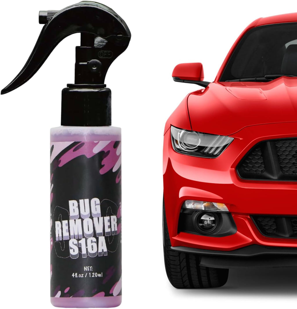 Tar Remover for Cars | Windshield Washer Fluid Concentrate,120Ml Quick-Dissolving Detailing Cleaner for Truck Body Panels Auto Trim Windshield Automotive Vehicle