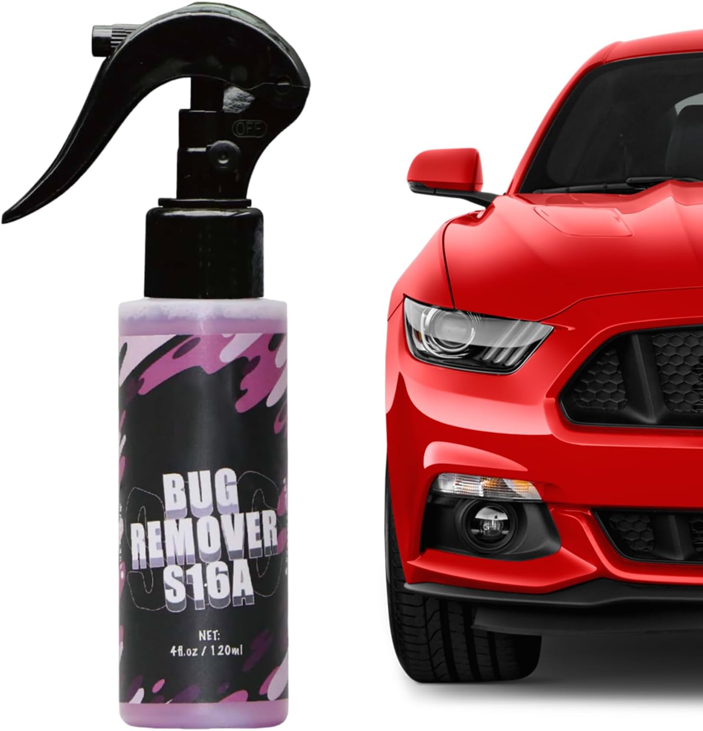 Tar Remover for Cars | Windshield Washer Fluid Concentrate,120Ml Quick-Dissolving Detailing Cleaner for Truck Body Panels Auto Trim Windshield Automotive Vehicle
