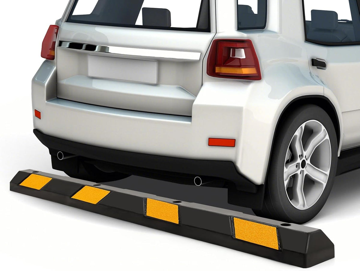 Goplus Parking Block, 72” Rubber Parking Bumpers