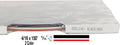 Universal Duo-Tone 0204246 - Auto Customizing 2 Color Dual Pinstripe - 4/16" x 150' (1/8” Stripe, 1/16" Gap, Then 1/16” Stripe) - 246-Black/Red
