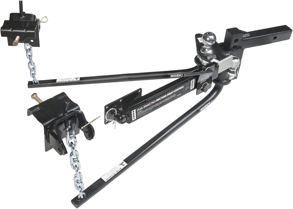 Husky Liners Husky 31986 Round Bar Weight Distribution Hitch Package - 600 lb. Tongue Weight Capacity