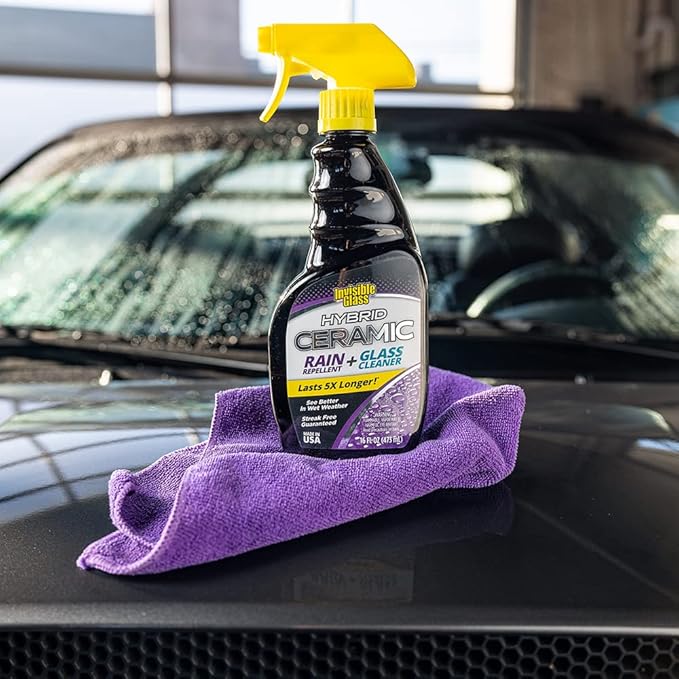 Invisible Glass 92183-2PK Hybrid Ceramic Rain Repellent and Glass Cleaner - Image 2
