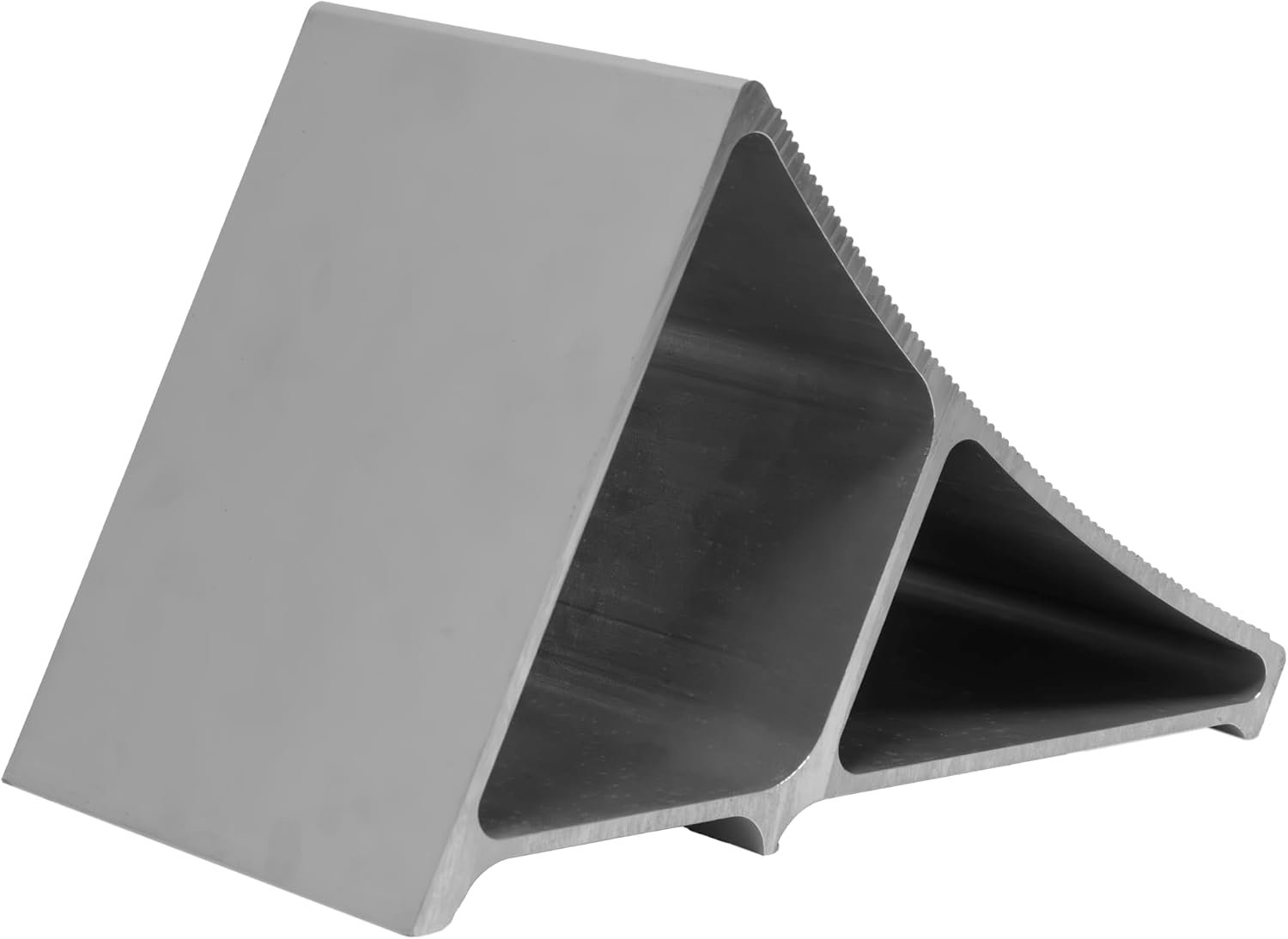 Extreme Max 5001.6798 Premium Lightweight Aluminum Wheel Chock with Ribbed Slope and Grip Teeth - Anti-Slip Claw Base for Trailers, RVs & 5th Wheels, Set of 4