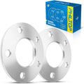 PHILTOP 5x4.5 Wheel Spacers 1/4 inch,5x114.3mm Lug-Centric Spacer with 70.5mm Hub Bore fit for Altima,Elantra,Explorer,CX-5,Rogue,Sonata,Sentra,Optima,Soul,Sorento,Silver,2 Pcs Not hubcentric