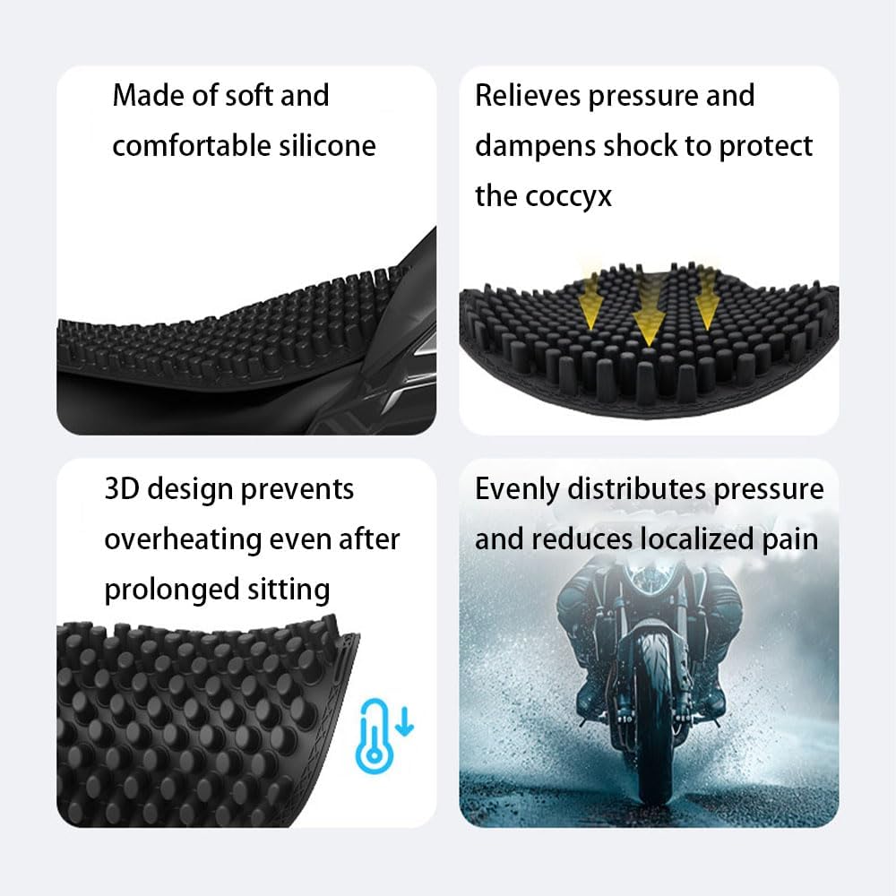 Motorcycle Seat Cushion for KTM 390 Enduro R 2025 Motorcycle Saddle Cushion Breathable Non-Breaking Waterproof Motorbike Seat Cover