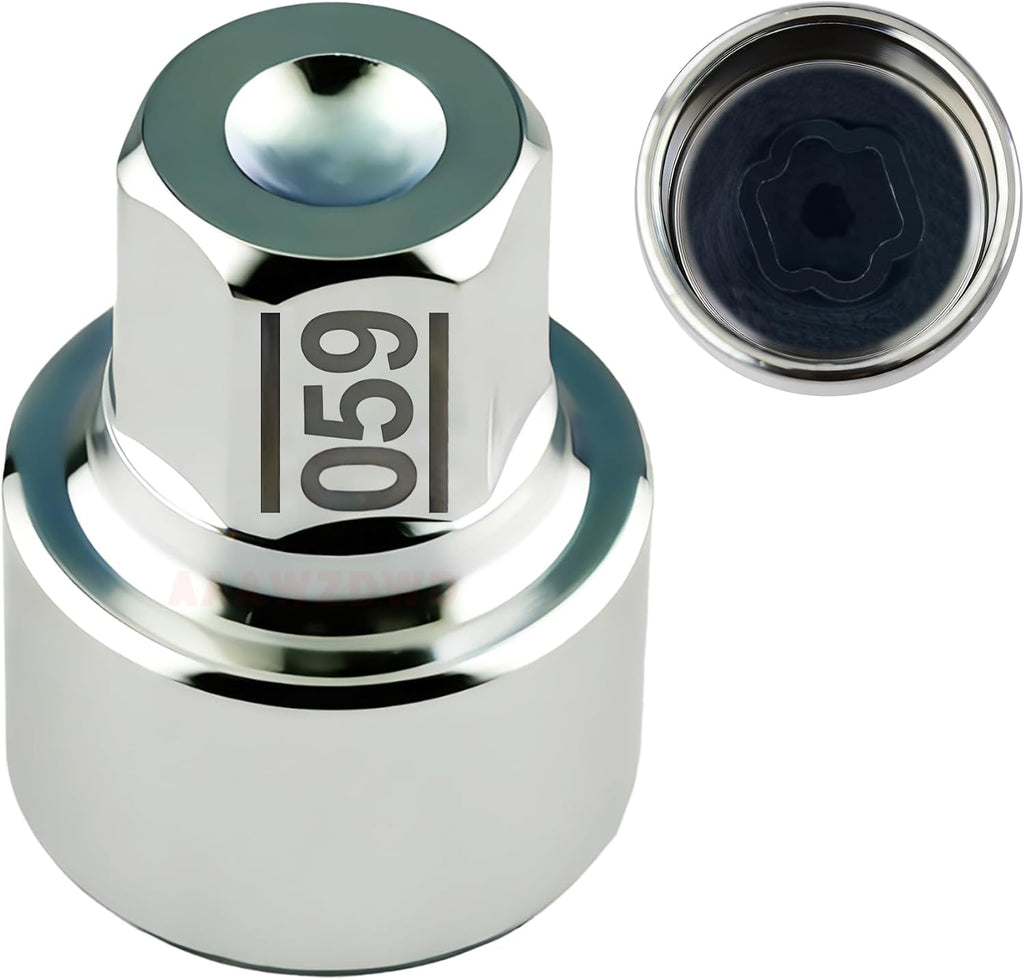 #059 Compatible with BMW 1 3 5 7 8 X2 X3 X5 X6 Wheel Lock Key Tire Lug Key | 059 Wheel Locking Nut Key Replacement