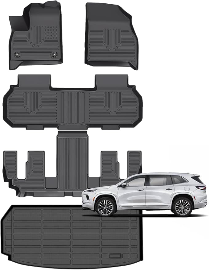for Buick Enclave Floor Mats 2025, Car Mats by Norand