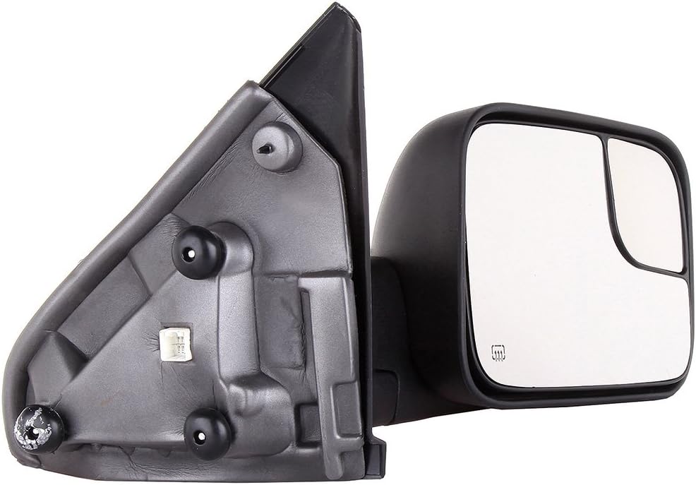 Passenger Side Heated Towing Mirrors Fits 2002-2008 for Dodge for Ram 1500 2003-2009 for Dodge for Ram 2500/3500, Power Adjusted View Mirror