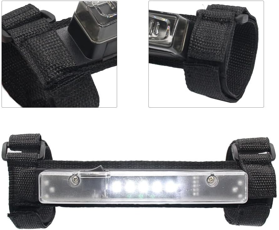 UTV Dome Light for Polaris RZR 200 2020-2026 Side by Side Cage Roof Lights Roll Bar Cage Roof Lights Durable Interior Light,Transparent casing