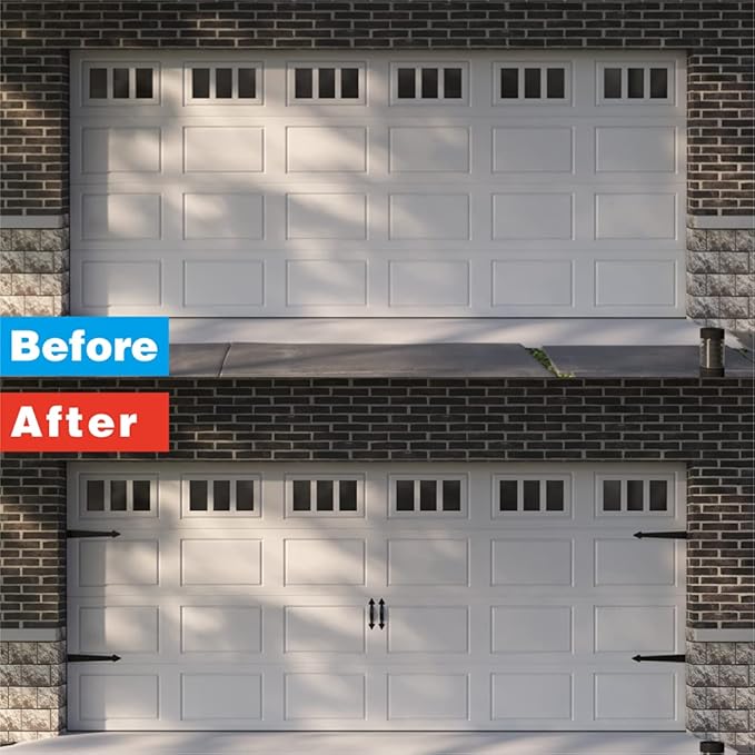 ZEKOO Garage Door Magnetic Decorative Hardware Kit Garage Door Magnets Accents - Image 6