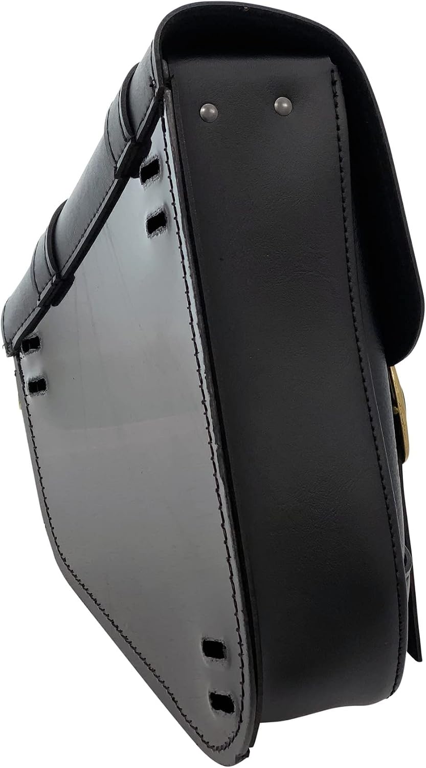 Dowco Willie & Max Black Jack Swingarm Bag - Black Buckle - Triangulated Swingarms - 59776-05,10.5" x 11.5" x 4.5"