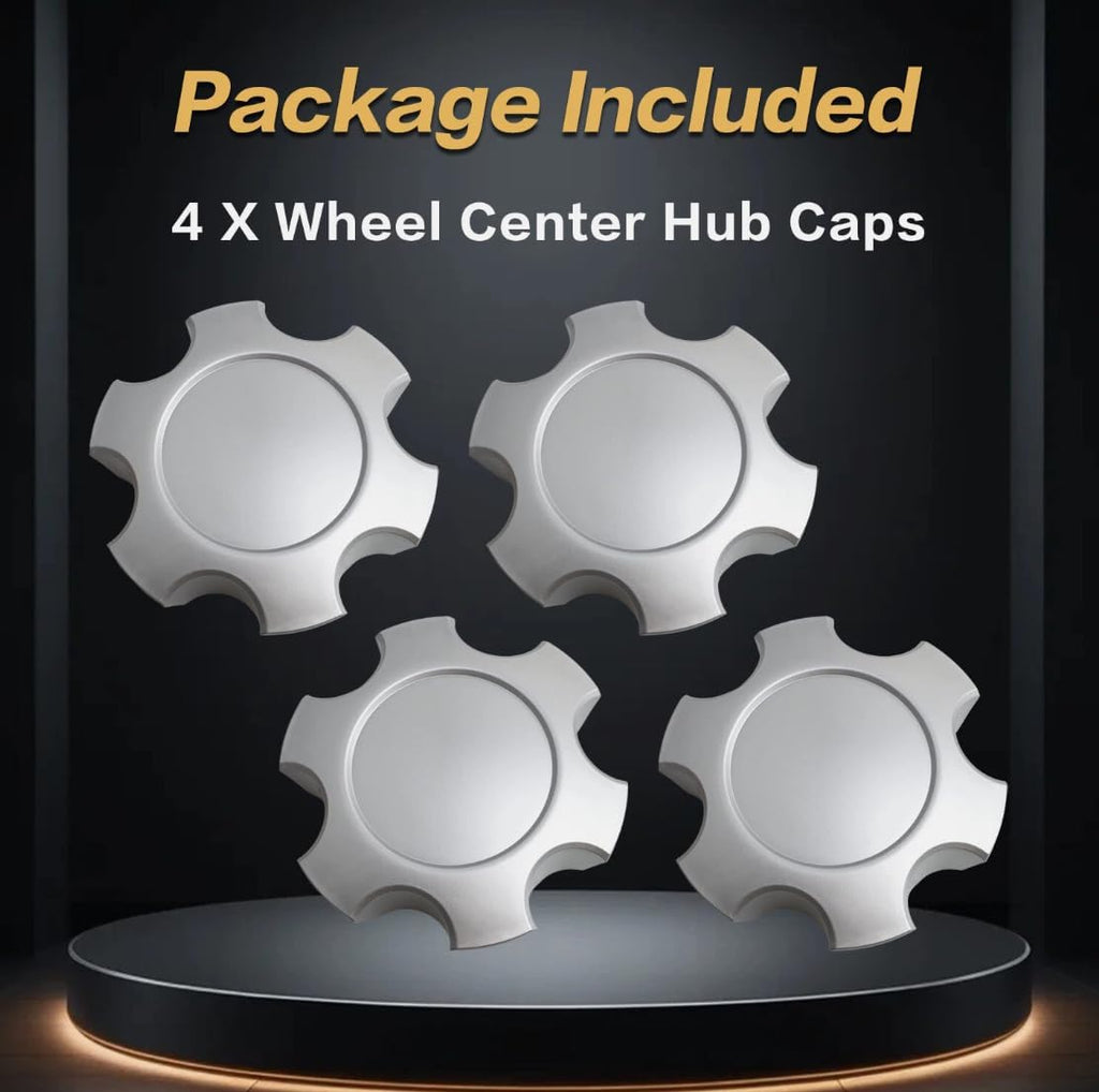 4PCS 140mm 5.5 Inch Silver Blank Car Wheel Hub Center Cap for Sequoia Tundra OEM 2003-2007 42603-420NM-01 69440