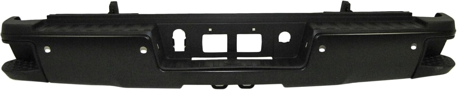 Bumper Retainer Rear Black Asmbly Hitch for Chevy for GMC for Sierra 2500HD/3500HD 15-19