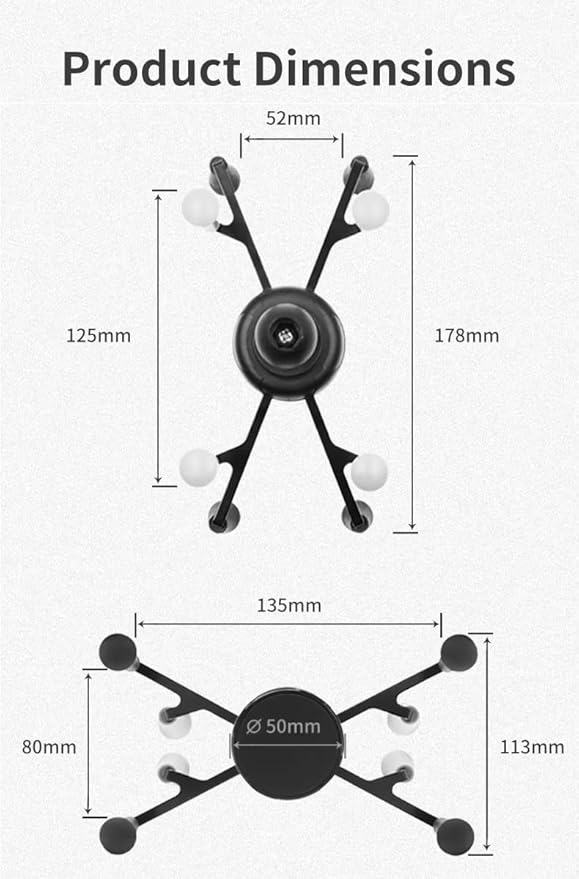 Strg Tablet Mount with Composite Double Socket Arm - Image 2