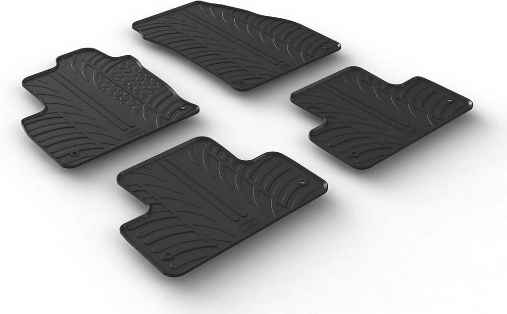 GledringUSA Custom Fit All-Weather Rubber Floor Mats Intended