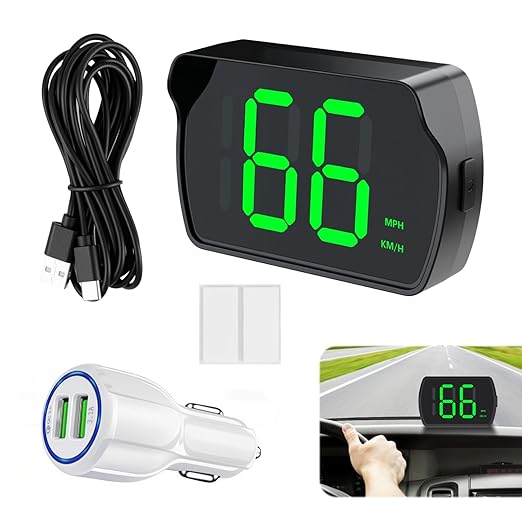 GPS Digital Speedometer for Car MPH, Universal HUD Speed Meter - Image 7