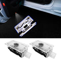 uuakarin 2PCS Car Door Logo Projector Lights Compatible with 300 300C 300S 2005- Present LED Ghost Shadow Light Laser Puddle Lamp Accessories (Miami)